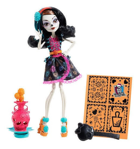 Monster High Skelita Calaveras Art Class Nueva