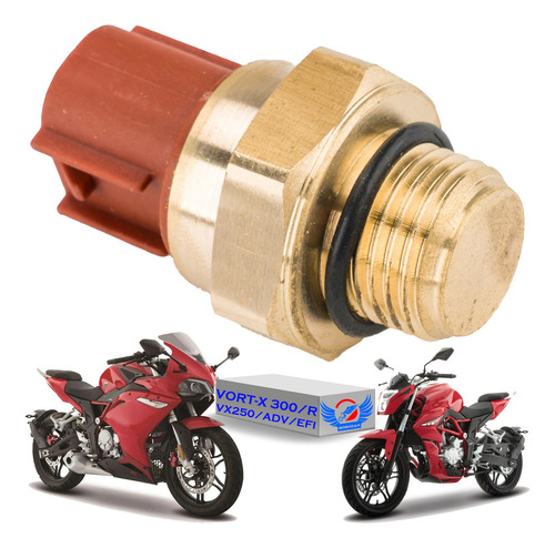 Sensor De Temperatura Radiador Vx250 Vortx300/r E15040008