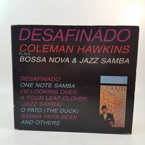 Coleman Hawkins - Desafinado - Cd - Mb