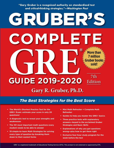 Libro:  Gruberøs Complete Gre Guide