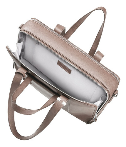 Laptop Bailhandle Samsonite Brightbeyond Bailhandle 15.6 2 Comp Beige