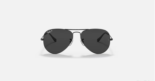 Óculos De Solar Para Ray-ban Aviator Black Rb3025