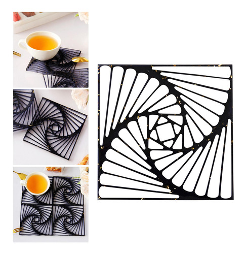 Posavasos Reutilizable De 3,9 Pulgadas, Estera De Taza