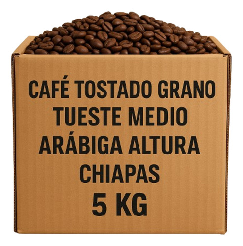 Café Tostado Grano Arábica Altura - 5 Kg