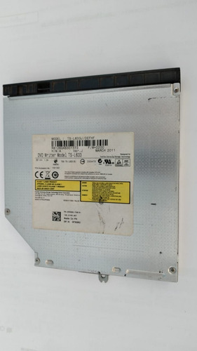 Imagem 2 de 4 de Drive Gravador Dvd Notebook Dell Inspiron 1545 Ts-l633