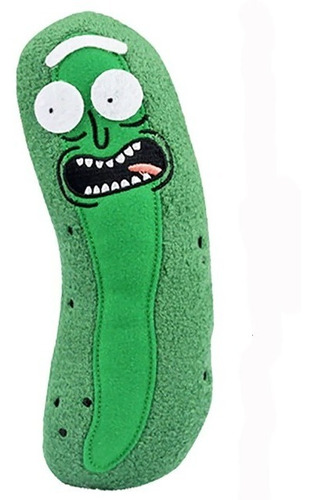 Rick Y Morty. Rick Sanchez Pepinillo. 19 Cms. Peluche. Anime