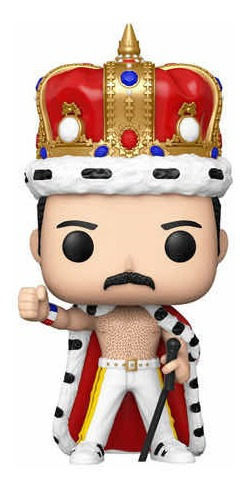 Imagen 1 de 3 de Freddie Mercury King ( Queen ) Funko Pop! 184 Rock, Dculto