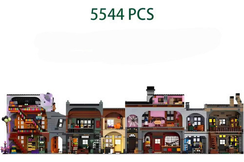 Blocos De Montar Beco Diagonal Harry Potter 5544 Peças 5544 Beco Diagonal