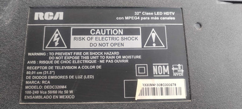 Televisión Rca Led 32 Para Piezas (Usado)