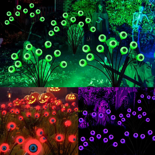 Paquete De 6 Luces Solares Para Jardín, Luces Decorativas Pa