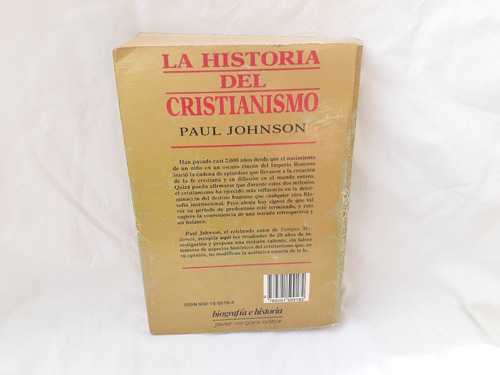 Imagen 2 de 7 de Historia Del Cristianismo P Johnson Vergara