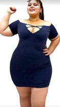 Comprar Vestidos Talles Grandes Lurex 6 7 8 Xl Xxl Xxxl