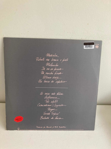 Lp Ney Matogrosso &rafael Rebello A Flor Da Pele 1990 (Usado)