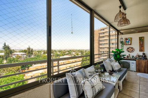 Venta De Departamento En Ñuñoa! 101m2 Con Maravill...