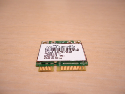 Tarjeta Wireless Bluetooth Broadcom Bcm943142hm Acer Es1 411 (Usado)