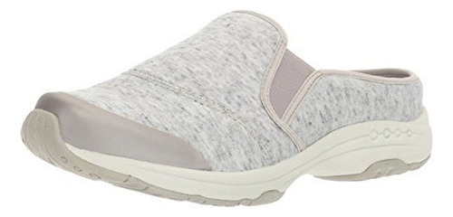 Easy Spirit Para Mujer Takeit Mule, Tela Gris Claro, 9 M E