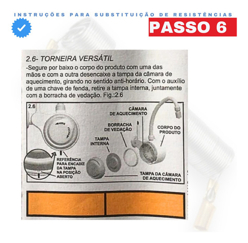 Resistência Duo Shower 220v 5500w Lorenzetti Original Maxi