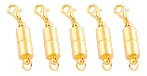 K 6x Cobre Cierre Magnético Pulsera Collar Oro Plata
