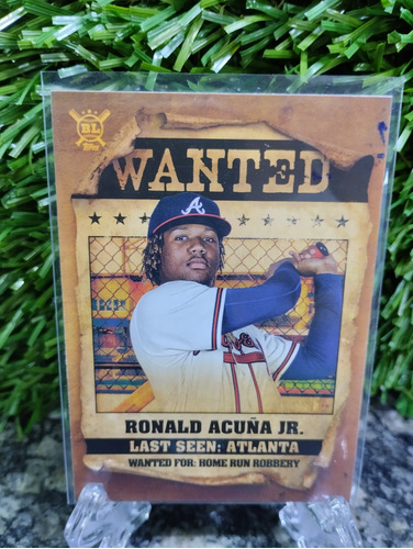 Barajita Ronald Acuña Jr Topps Wanted 2021