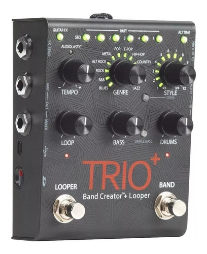 Pedal Digitech Trio Band Creator Plus Looper