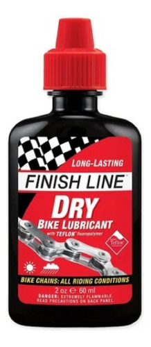 Aceite Lubricante Bicicleta Finish Line Seco (60ml)