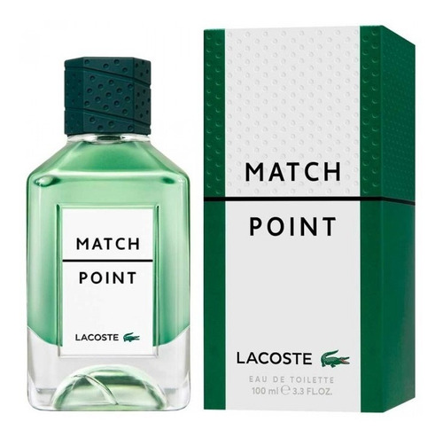 Match Point Lacoste Eau De Toilette 100 ml Para Hombre