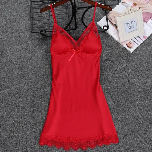 Nuevo Pijama De Seda Satinada Para Mujer, Bata, Ropa Interio