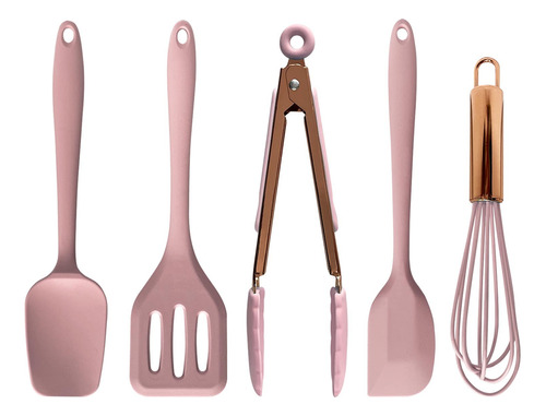 Kit De Utensilios En Silicona 5 Piezas Cocina Reposteria