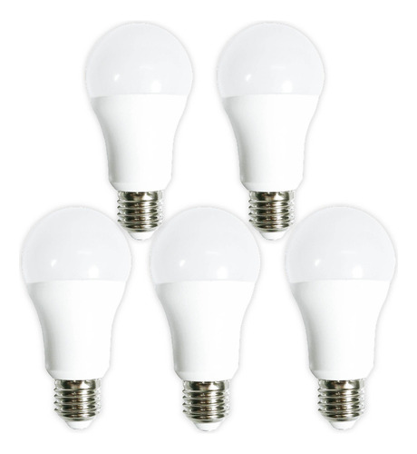 Lampara Bulbo Led E60 Dimerizable 10w Luz Dia Tbcin Pack X5*