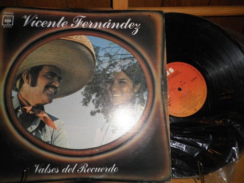 Valses Del Recuerdo - Vicente Fernández - Cbs - Lp - 1981