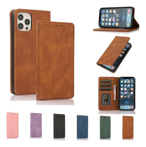 A Funda Celular For Samsung Carcasa Cuero Case Tipo A