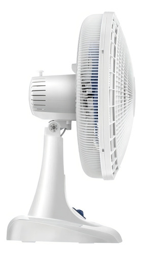 Ventilador de mesa Mondial Maxi Power V40w -, color del marco: blanco, color de las aspas, azul
