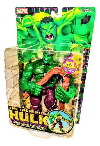 Toybiz Marvel Legends The Incredible Hulk 2004 - Hulk Savage (Usado)