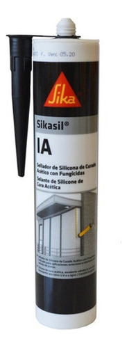 Sikasil Ia Sellador Silicona X 280ml Acetico Antihongos - Mm