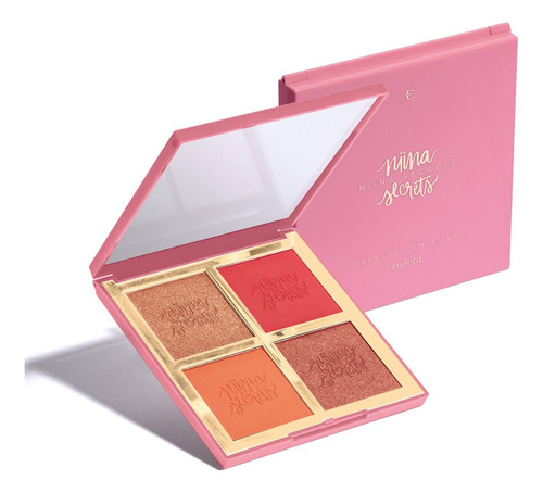 Paleta Multifuncional Eudora Niina Secrets Pallete Luminous