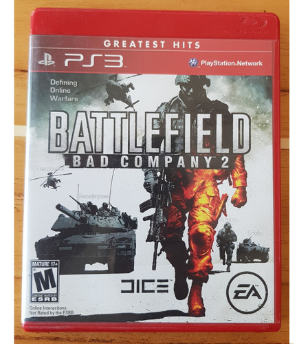 Battlefield Bad Company 2 Ps3 - En Caja C/ Manuales (físico)