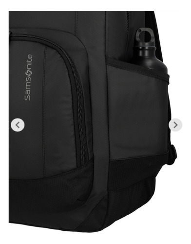 Samsonite Mochila Reformation Bravo Laptop Impermeable Negro Liso