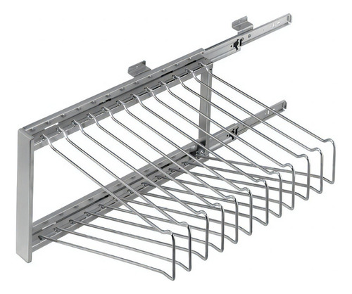 Calceiro Deslizante Tubular Cd400 Fgvtn 10 Varetas Alu Fosco