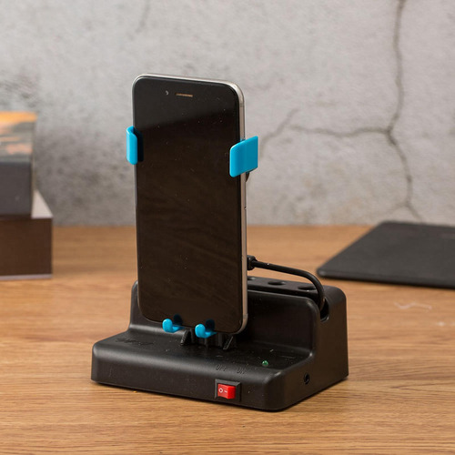 Columpio De Teléfono Que Incluye Accesorios De Brazos Azul