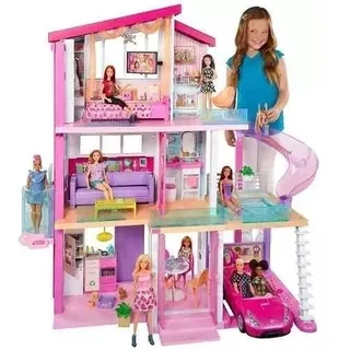 Barbie Mega Casa Muñecas Sueños 70 Mansion Dreamhouse 2019!