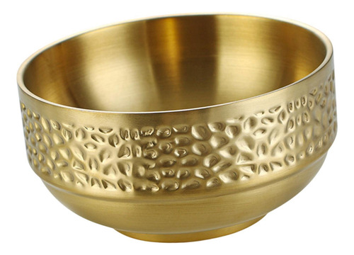 Cuenco Dorado Para Ensalada De Estilo Coreano, Pequeño