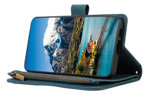 Funda Para Vivo Y20 Vivo Y20i, Estilo Cartera, Funda De Piel Con Cierre, Soporte, Pulsera Abatible