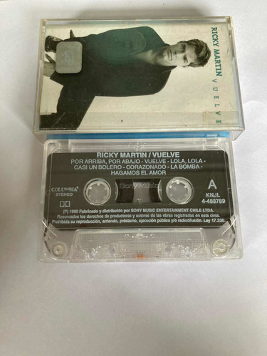 Cassette Ricky Martín Vuelve (#1225 (Usado)
