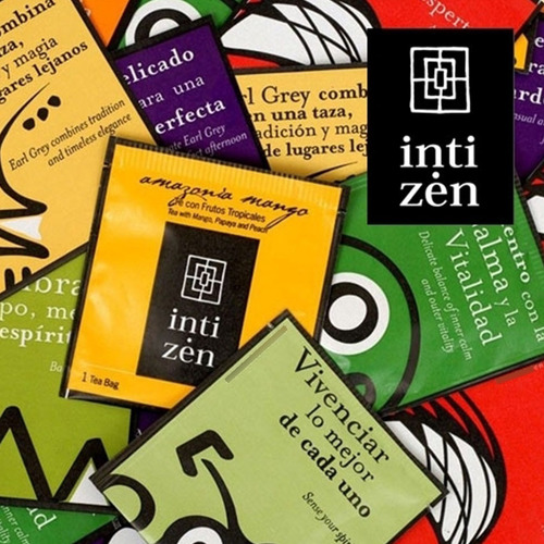 Imagen 3 de 8 de Te Inti Zen Caja De Madera Paraiso Coleccion Infusiones