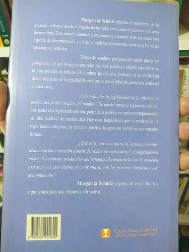 El Poder De La Palabra Margarita Schultz El Poder De La Pa (Reacondicionado)