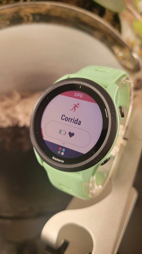 Relógio Garmin Forerunner 745 Music ( 645, 945, 245) Verde-claro