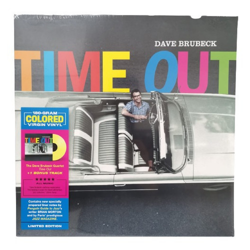 Dave Brubeck Quartet Time Out Yellow Edition Vinilo Nuevo