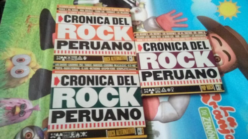 Cd Cronicas Del Rock Peruano 2,3,4 