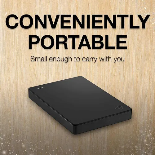 Unidad Portátil Seagate, 1tb, Disco Duro Externo, Negro, Par