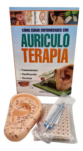 Pack Aprendizaje Auriculoterapia, Incluye Libro